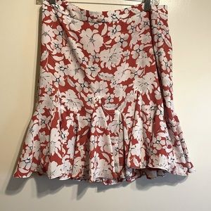 Karl Lagerfeld, VGUC, size 8 floral skirt